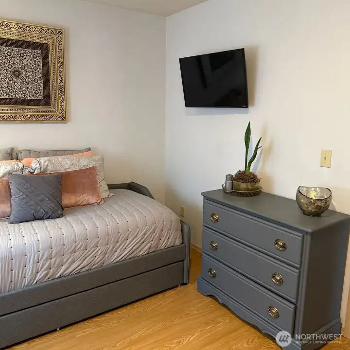 Closed off office space