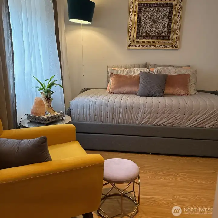 Closed off office space