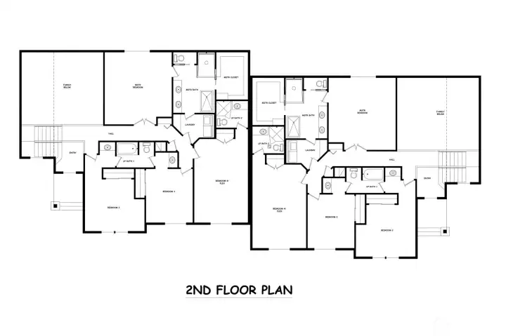 upper level floorplan