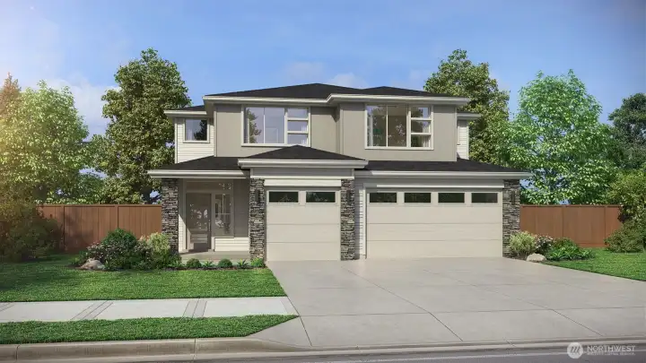 Lewis floorplan Elevation E