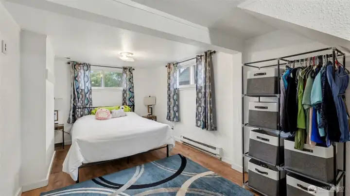 Spacious bedroom on main floor.