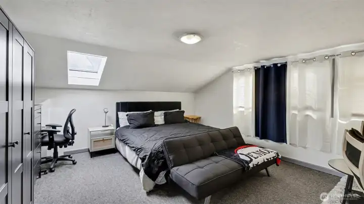 Huge bedroom in MIL apartment.