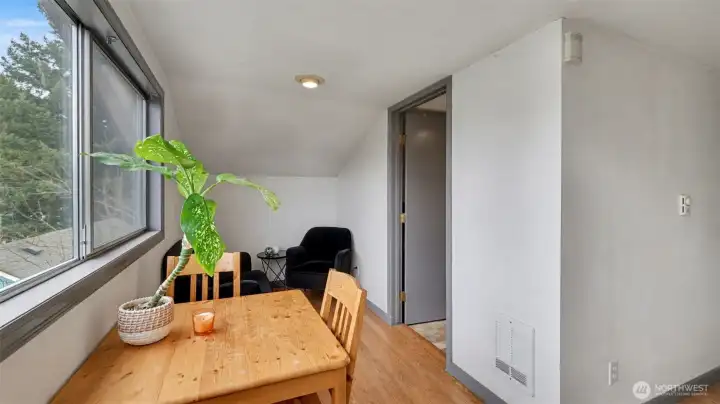 Living space in MIL apartment.