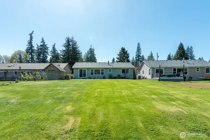 Low maintenance yard!