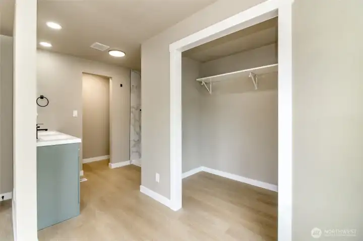 Walk-in closet