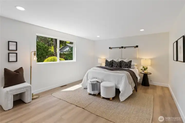 The super spacious primary suite. The super spacious primary suite.