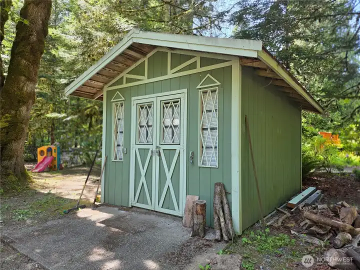 storage shed exterior