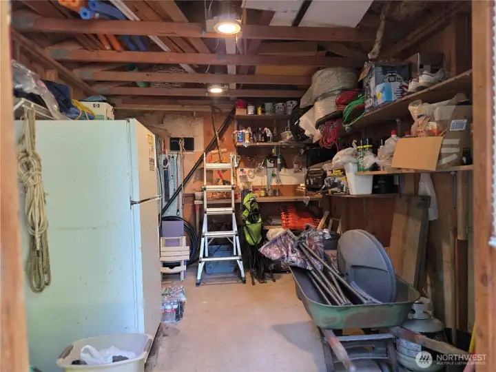 storage shed interior