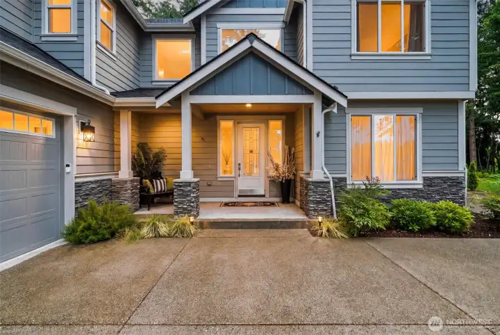 Charming Covered Front Entry. Charming Covered Front Entry.