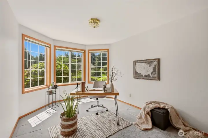 Working from home? Check out this light and bright main floor office area! Working from home? Check out this light and bright main floor office area!