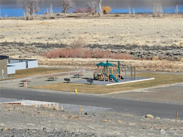 View of Playground from Lot