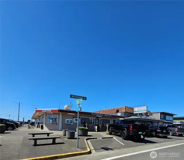 Image of shops downtown