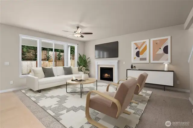 Home is under construction.  Photos, including virtually staged, are of a previously bult home in a different community with similar finishes.  Builder reserves the right to make changes to plans & specifications without notice.  Features vary by plan.  Buyer to verify square footage.