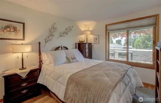 4th bedroom serves as a spacious, beautiful guest bedroom