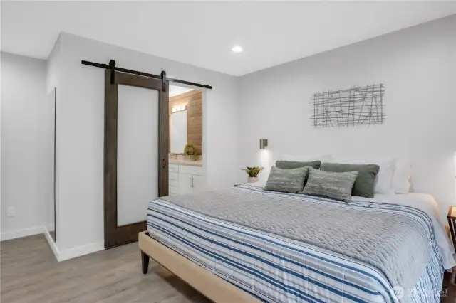 Primary Bedroom with it's own ensuite