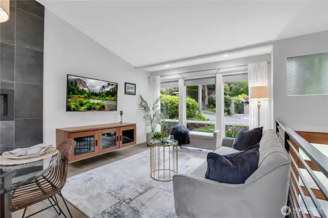 Stunning floor to ceiling windows