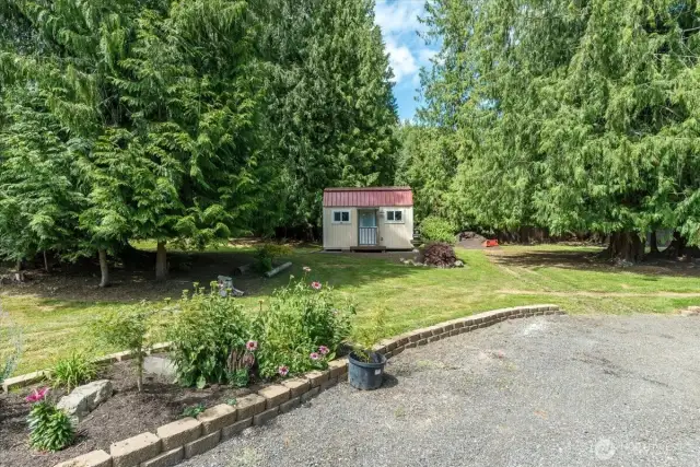 Exterior of 2019 Shed.