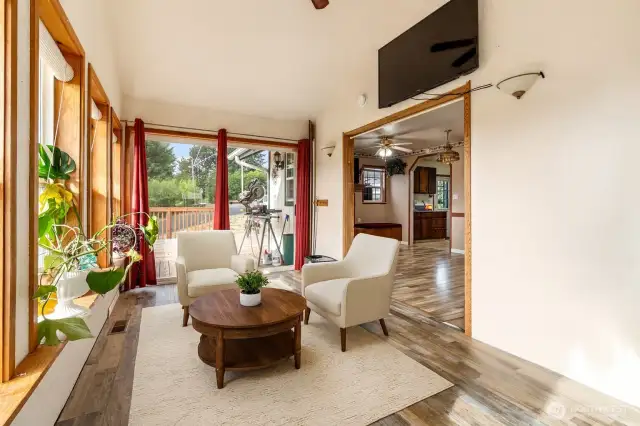 Virtually Staged  Sun Room