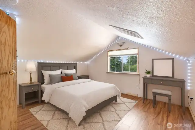 Virtually Staged Bedroom