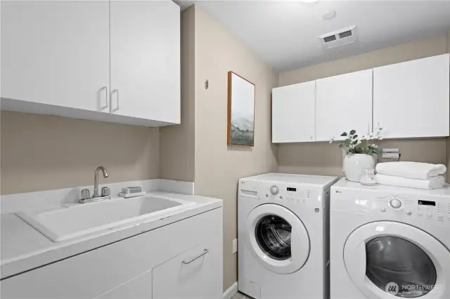 Laundry room.