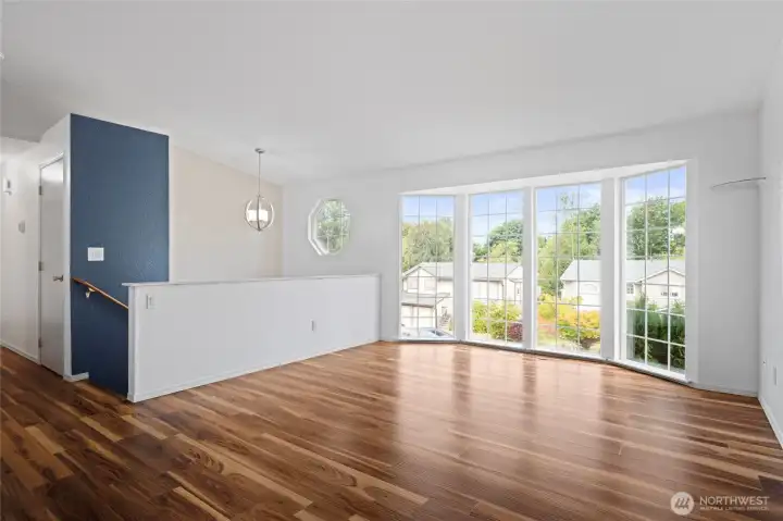 Plenty of natural light.
