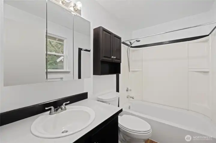 Private bathroom off primary bedroom.