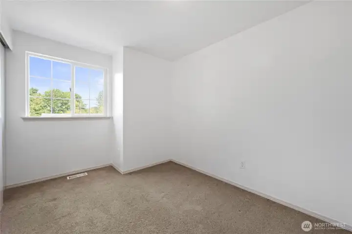 Upstairs bedroom one.