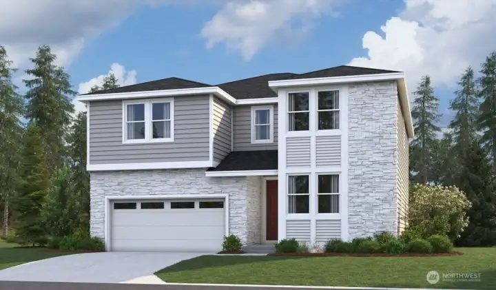 Photos are of the model home. Colors & finishes may vary.