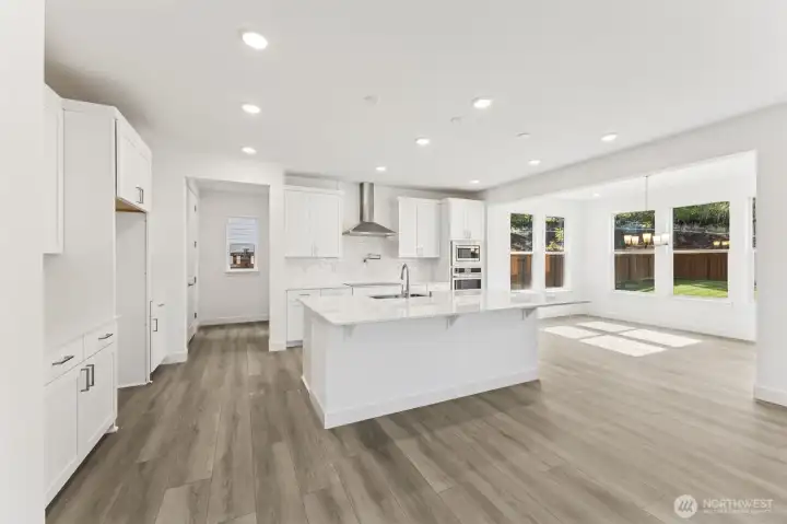 Photos are of the actual home.