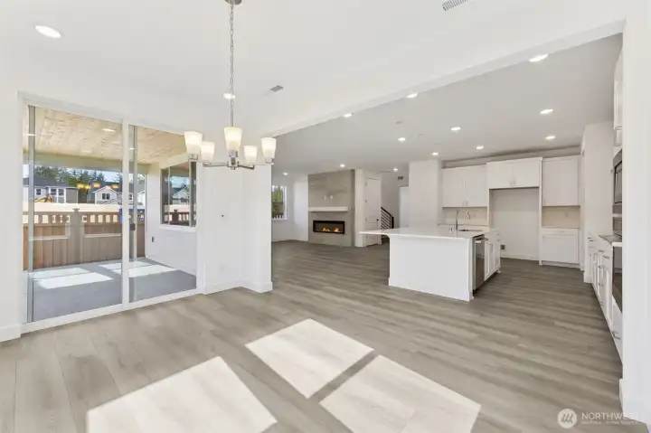 Photos are of the actual home.