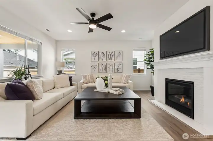 Photos are of the model home. Colors & finishes may vary.