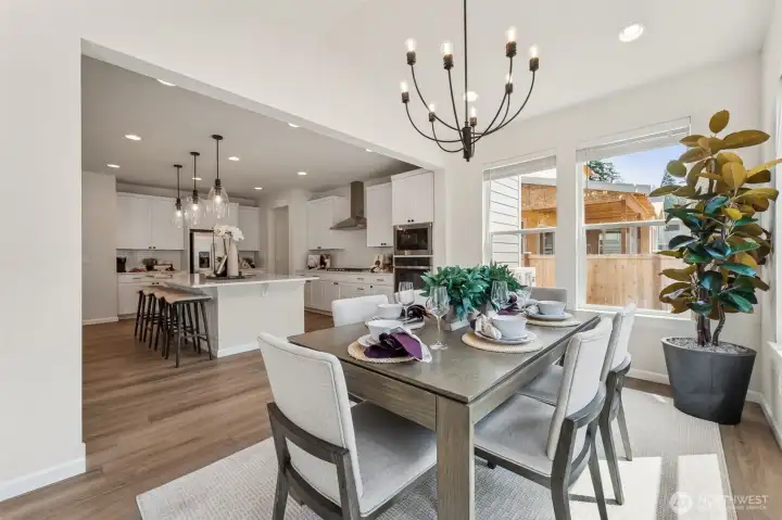 Photos are of the model home. Colors & finishes may vary.