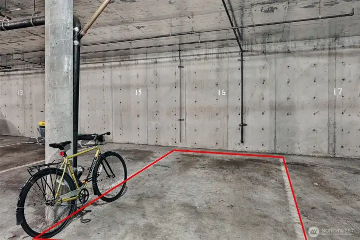 Secure Parking in garage