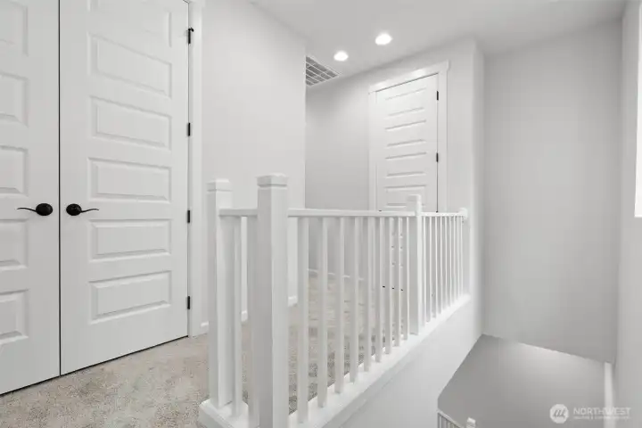 Third floor and laundry area