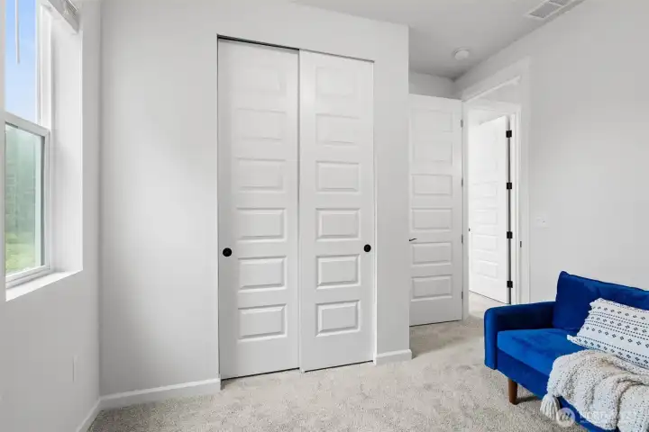 Another view of the second bedroom