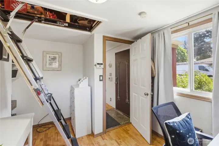easy access attic storage easy access attic storage
