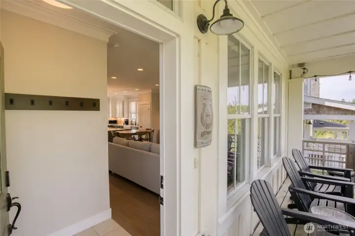 Enter the home into the well appointed, well cared for home perfect for full time living or a getaway.