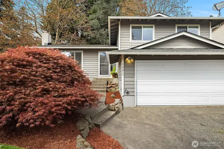 2-car garage with plenty of room for storage.