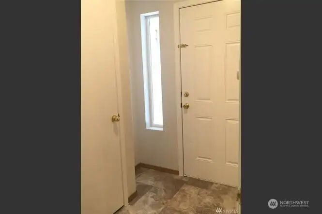 Unit B Entry inside