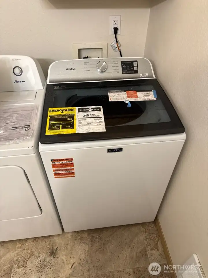 Unit B - new washer