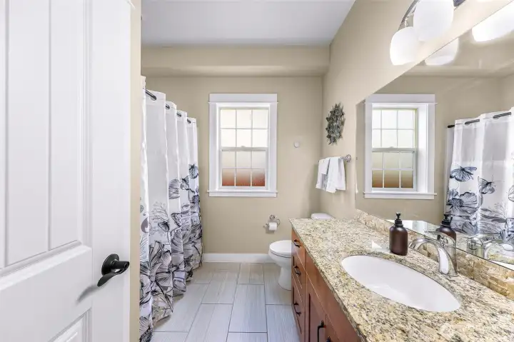 First floor main bathroom