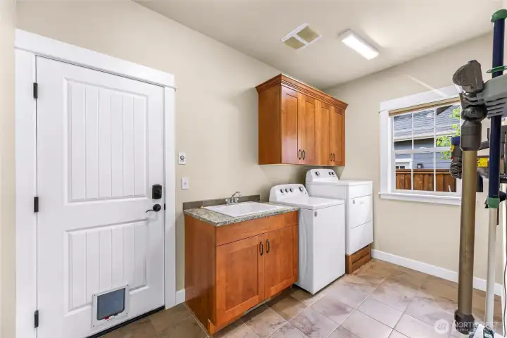 Laundry with room for storage