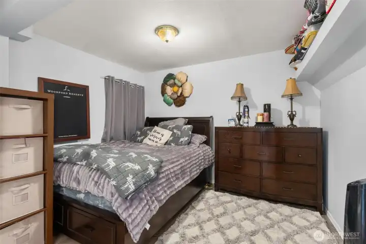 Finished room on lower level