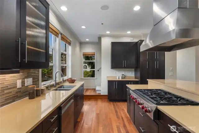 High end appliances.