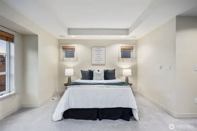 Fourth level primary suite.