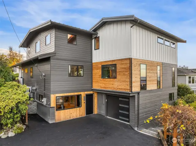 North east corner of the home showing separate access into MIL space.