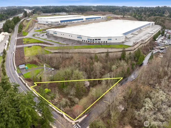 Corner lot Zoned Milton Business