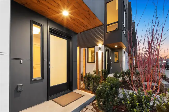 Each home in this partially-gated community features a large welcoming porch complete with garden space as well as outside benches on some homes.  Very mature landscaping throughout this community.