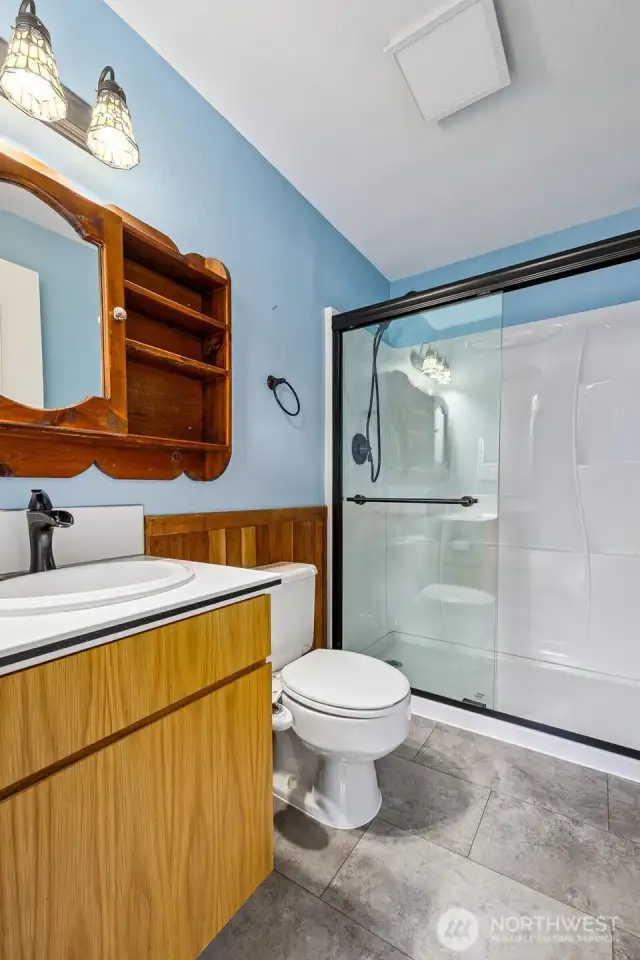 Updated Primary Bath.