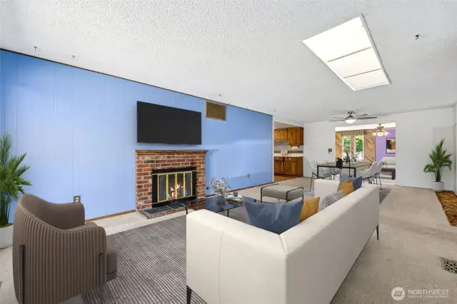 Come on in to the Spacious Living Room.